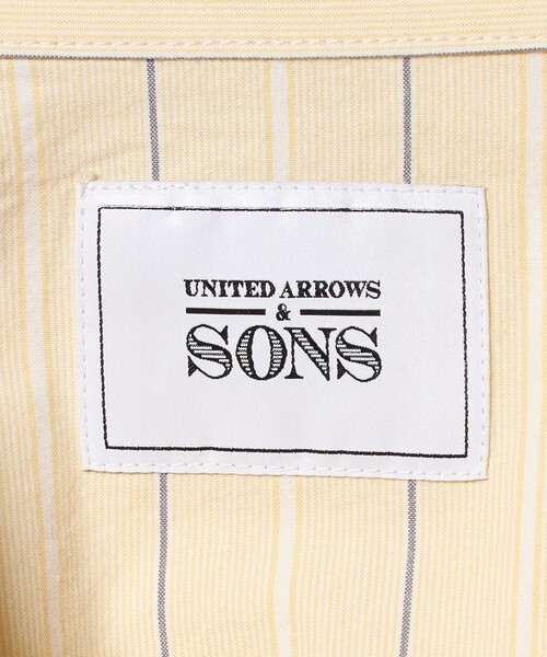 UNITED ARROWS & SONS(ユナイテッドアローズアンドサンズ)の「<UNITED ARROWS & SONS> STRIPE W/POC BLOUSON/ブルゾン(ブルゾン・メンズ・イエロー/ライトブルー・S/L/M/XL)」の22枚目の写真