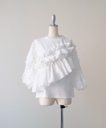 DOLLUPOOPS | Volume Frill Top(ボリュームフリルトップス)(Tシャツ/カットソー)
