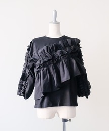DOLLUPOOPS | Volume Frill Top(ボリュームフリルトップス)(Tシャツ/カットソー)