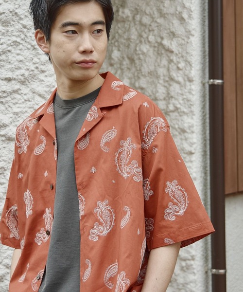 刺繍ペイズリーシャツ（シャツ/ブラウス）｜niko and（ニコアンド