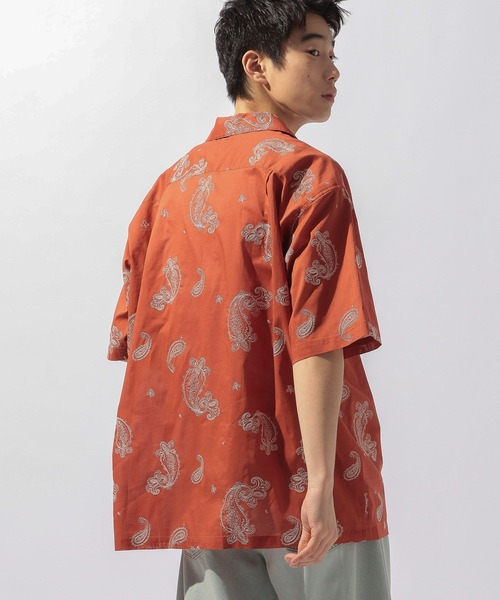 niko and...(ニコアンド)の「刺繍ペイズリーシャツ(シャツ/ブラウス・メンズ・ネイビー/オレンジ/パープル・MEDIUM/LARGE)」の22枚目の写真