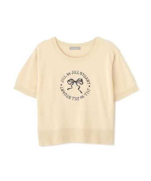 JILL by JILL STUART(ジルバイジルスチュアート)の「サークルロゴニット(ニット/セーター・レディース・ネイビー/ピンク/ホワイト・FREE)」の15枚目の写真