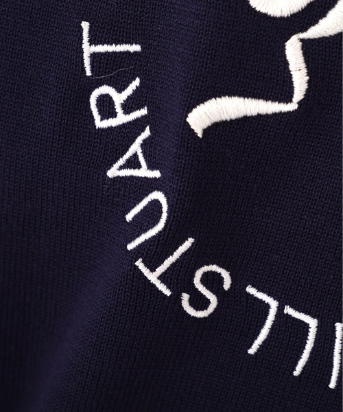 JILL by JILL STUART(ジルバイジルスチュアート)の「サークルロゴニット(ニット/セーター・レディース・ネイビー/ピンク/ホワイト・FREE)」の11枚目の写真