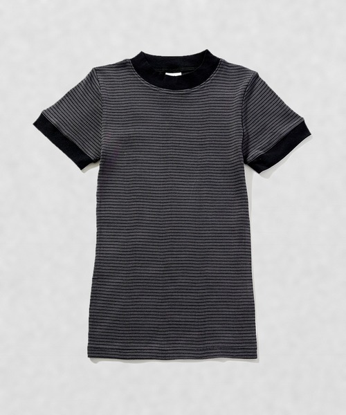 MILLER（ミラー）の「Robert P. Miller / パネルリブ M/N / 828C（Tシャツ/カットソー・レディース・ブラック/グレー系その他/グレー/オレンジ系その他/オレンジ/グリーン系その他/ホワイト・FREE）」の4枚目の写真