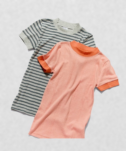 MILLER（ミラー）の「Robert P. Miller / パネルリブ M/N / 828C（Tシャツ/カットソー・レディース・ブラック/グレー系その他/グレー/オレンジ系その他/オレンジ/グリーン系その他/ホワイト・FREE）」の9枚目の写真