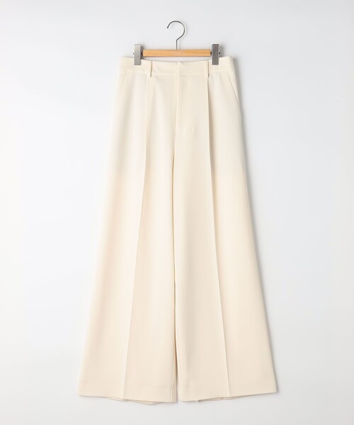 NOLLEY’S Sophi（ノーリーズソフィ）の「ウォッシャブル強撚ツイルワイドパンツ（その他パンツ・レディース・サーモンピンク/ダークブラウン/オフホワイト・34/38/36）」の21枚目の写真