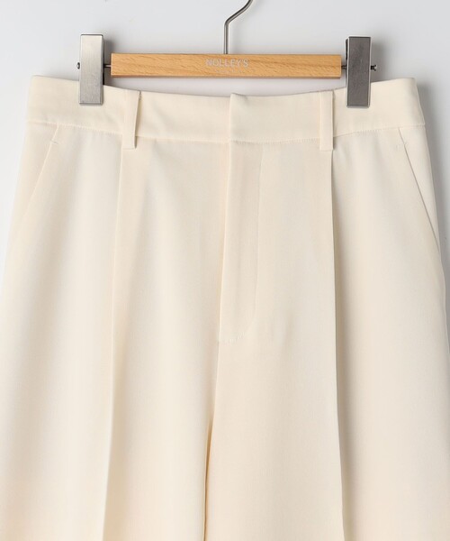 NOLLEY’S Sophi（ノーリーズソフィ）の「ウォッシャブル強撚ツイルワイドパンツ（その他パンツ・レディース・サーモンピンク/ダークブラウン/オフホワイト・34/38/36）」の22枚目の写真