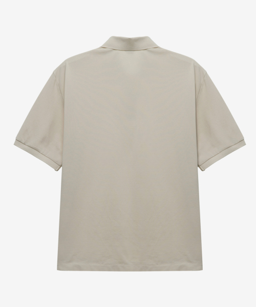 MINDBRIDGE（マインドブリッジ）の「[クール]ピケデイリーカラーTシャツ - 5色（ポロシャツ・メンズ・ネイビー/ライトベージュ/ブラウン/グリーン/グレー・95/100/105/110）」の12枚目の写真