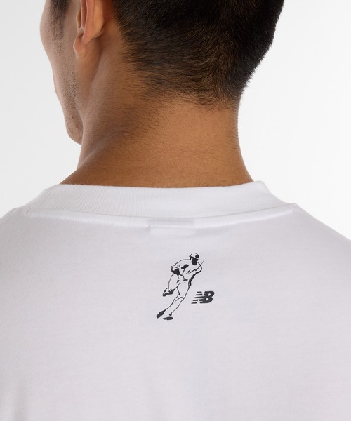 NEW BALANCE(ニューバランス)の「大谷翔平グラフィックTシャツ1(Tシャツ/カットソー・メンズ・ホワイト/ネイビー・SMALL/MEDIUM/LARGE/X-LARGE/XX-LARGE/XXX-LARGE)」の6枚目の写真