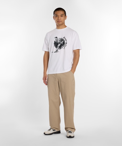 NEW BALANCE(ニューバランス)の「大谷翔平グラフィックTシャツ1(Tシャツ/カットソー・メンズ・ホワイト/ネイビー・SMALL/MEDIUM/LARGE/X-LARGE/XX-LARGE/XXX-LARGE)」の8枚目の写真