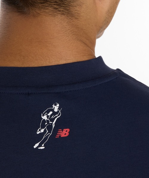 NEW BALANCE(ニューバランス)の「大谷翔平グラフィックTシャツ1(Tシャツ/カットソー・メンズ・ホワイト/ネイビー・SMALL/MEDIUM/LARGE/X-LARGE/XX-LARGE/XXX-LARGE)」の12枚目の写真