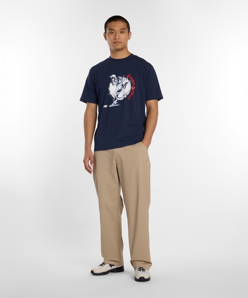 NEW BALANCE(ニューバランス)の「大谷翔平グラフィックTシャツ1(Tシャツ/カットソー・メンズ・ホワイト/ネイビー・SMALL/MEDIUM/LARGE/X-LARGE/XX-LARGE/XXX-LARGE)」の14枚目の写真