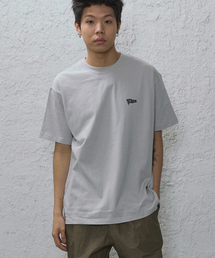 CAMEL WORK（キャメルワーク）の「フラッグロゴ半袖Tシャツ（ライトグレー）（Tシャツ/カットソー）」
