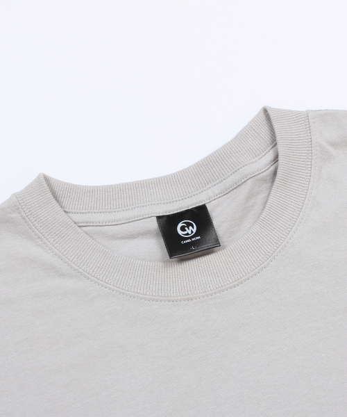 CAMEL WORK(キャメルワーク)の「フラッグロゴ半袖Tシャツ(ライトグレー)(Tシャツ/カットソー・メンズ・その他・MEDIUM/X-LARGE/LARGE)」の5枚目の写真