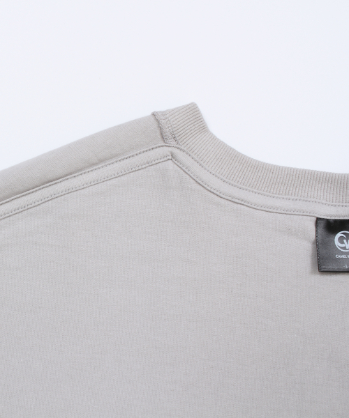 CAMEL WORK(キャメルワーク)の「フラッグロゴ半袖Tシャツ(ライトグレー)(Tシャツ/カットソー・メンズ・その他・MEDIUM/X-LARGE/LARGE)」の6枚目の写真