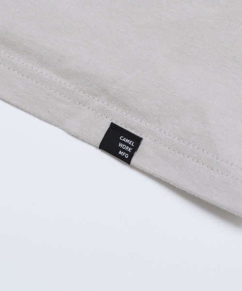 CAMEL WORK(キャメルワーク)の「フラッグロゴ半袖Tシャツ(ライトグレー)(Tシャツ/カットソー・メンズ・その他・MEDIUM/X-LARGE/LARGE)」の7枚目の写真