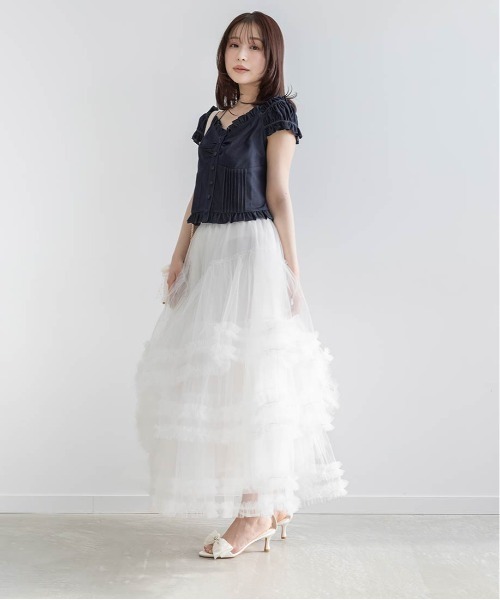 RANDA(ランダ)の「2WAY リボンアンクルストラップサンダル(サンダル・レディース・ブラック/アイボリー/グレー・S/L/M/LL)」の21枚目の写真