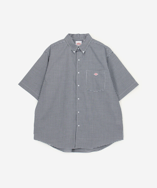 DANTON | ポリオックスフォード ボタンダウン半袖シャツ MEN（シャツ