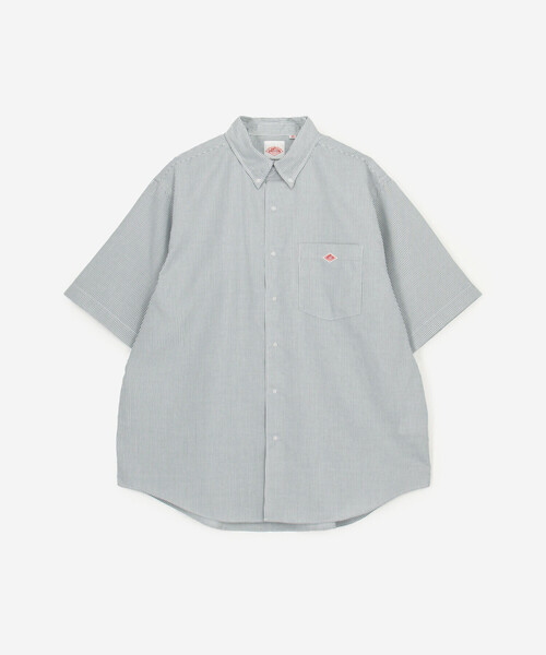 DANTON | ポリオックスフォード ボタンダウン半袖シャツ MEN（シャツ