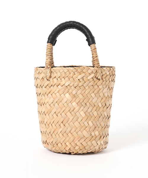 U by SPICK&SPAN(ユーバイスピックアンドスパン)の「BAGMATI /バグマティ CAT mini カゴバッグ(かごバッグ・レディース・ベージュ・FREE)」の5枚目の写真
