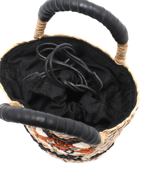 U by SPICK&SPAN(ユーバイスピックアンドスパン)の「BAGMATI /バグマティ CAT mini カゴバッグ(かごバッグ・レディース・ベージュ・FREE)」の3枚目の写真