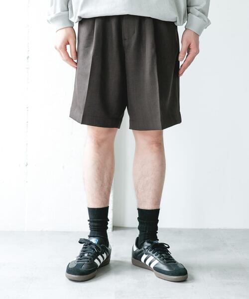 URBAN RESEARCH DOORS(アーバンリサーチドアーズ)の「『吸水速乾』セオアルファドレスショーツ(その他パンツ・メンズ・ネイビー/ブラウン・LARGE/MEDIUM)」の14枚目の写真