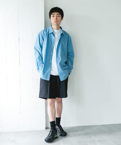 URBAN RESEARCH DOORS（アーバンリサーチドアーズ）の「『吸水速乾』セオアルファドレスショーツ（その他パンツ・メンズ・ネイビー/ブラウン・LARGE/MEDIUM）」の3枚目の写真