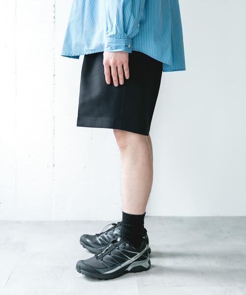 URBAN RESEARCH DOORS（アーバンリサーチドアーズ）の「『吸水速乾』セオアルファドレスショーツ（その他パンツ・メンズ・ネイビー/ブラウン・LARGE/MEDIUM）」の5枚目の写真