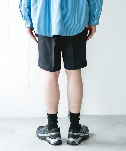 URBAN RESEARCH DOORS（アーバンリサーチドアーズ）の「『吸水速乾』セオアルファドレスショーツ（その他パンツ・メンズ・ネイビー/ブラウン・LARGE/MEDIUM）」の6枚目の写真