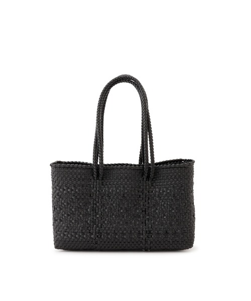 SALON adam et rope'（サロン アダム エ ロペ）の「【Letra（レトラ）for SALON】PRAYA short XS / ロングハンドル（トートバッグ・レディース・ホワイト系その他4/ブラック・FREE）」の19枚目の写真