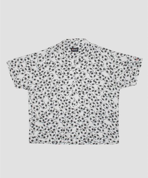 LOTTO（ロット）の「LOTTO　SOCCER BALL PRINT SHIRTS（シャツ/ブラウス・メンズ・ブラック/ホワイト・MEDIUM/LARGE/XX-LARGE/X-LARGE）」の7枚目の写真