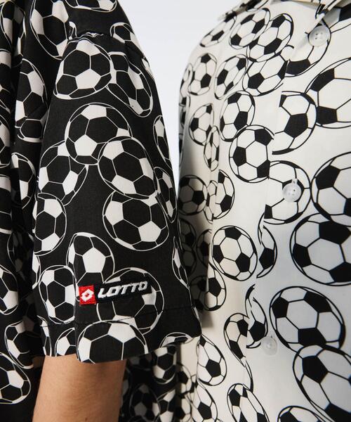 LOTTO（ロット）の「LOTTO　SOCCER BALL PRINT SHIRTS（シャツ/ブラウス・メンズ・ブラック/ホワイト・MEDIUM/LARGE/XX-LARGE/X-LARGE）」の11枚目の写真