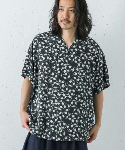 LOTTO（ロット）の「LOTTO　SOCCER BALL PRINT SHIRTS（シャツ/ブラウス・メンズ・ブラック/ホワイト・MEDIUM/LARGE/XX-LARGE/X-LARGE）」の13枚目の写真