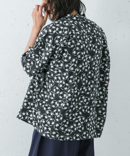 LOTTO（ロット）の「LOTTO　SOCCER BALL PRINT SHIRTS（シャツ/ブラウス・メンズ・ブラック/ホワイト・MEDIUM/LARGE/XX-LARGE/X-LARGE）」の14枚目の写真