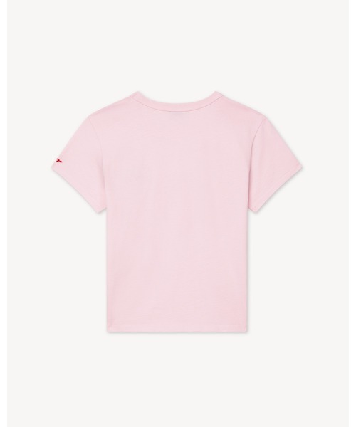 KENZO（ケンゾー）の「'KENZO Paris Emblem' エンブロイダリー スモール フィット Tシャツ イン コットン（Tシャツ/カットソー・レディース・ピンク系その他2・MEDIUM/SMALL/X-SMALL）」の2枚目の写真