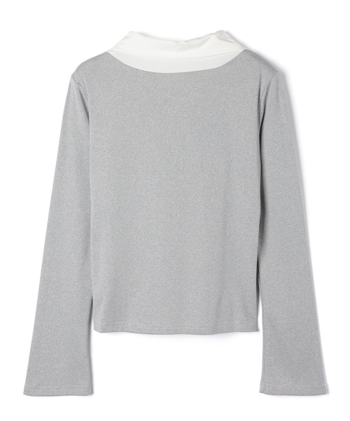 M DOLLY(エムドリー)の「Shirt layered clara tops/シャツレイヤードクララ トップス(シャツ/ブラウス・レディース・グレー・FREE)」の21枚目の写真