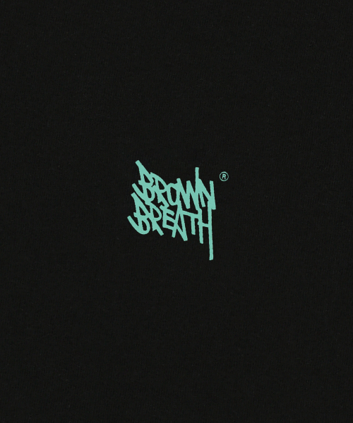 BROWNBREATH（ブラウンブレス）の「SPLASH TAG TEE - BLACK（Tシャツ/カットソー・レディース・その他・SMALL/MEDIUM/LARGE/X-LARGE）」の4枚目の写真