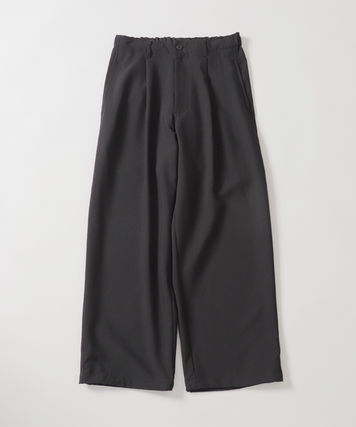 B.C STOCK(ベーセーストック)の「マットウース オーバーパンツ(その他パンツ・メンズ・グレー/ブラック系その他/ブラック/ネイビー・LARGE/MEDIUM)」の1枚目の写真
