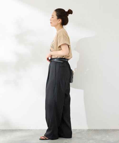 B.C STOCK(ベーセーストック)の「マットウース オーバーパンツ(その他パンツ・メンズ・グレー/ブラック系その他/ブラック/ネイビー・LARGE/MEDIUM)」の17枚目の写真