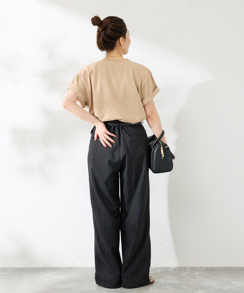 B.C STOCK(ベーセーストック)の「マットウース オーバーパンツ(その他パンツ・メンズ・グレー/ブラック系その他/ブラック/ネイビー・LARGE/MEDIUM)」の18枚目の写真