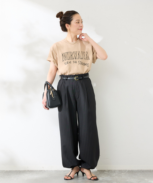 B.C STOCK(ベーセーストック)の「マットウース オーバーパンツ(その他パンツ・メンズ・グレー/ブラック系その他/ブラック/ネイビー・LARGE/MEDIUM)」の22枚目の写真