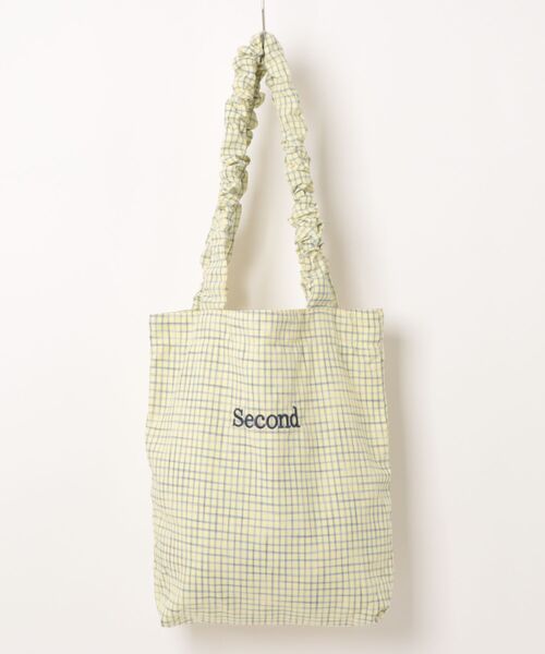 frunco(フランコ)の「刺繍ロゴ入チェックトート(トートバッグ・レディース・ホワイト/アイボリー/ブラック/イエロー/ブルー・FREE)」の17枚目の写真