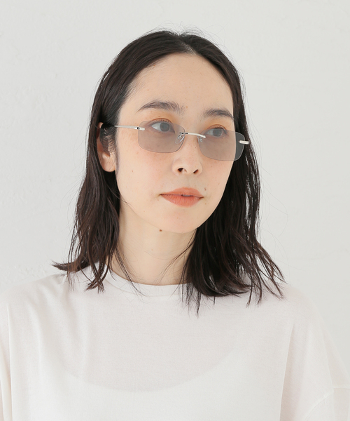 NOEYEDIA(ノーアイディア)の「NOEYEDIA / ノーアイディア NE-473サングラス(サングラス・レディース・アイボリー/グレー/シルバー/ゴールド・FREE)」の12枚目の写真