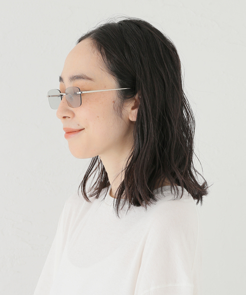 NOEYEDIA(ノーアイディア)の「NOEYEDIA / ノーアイディア NE-473サングラス(サングラス・レディース・アイボリー/グレー/シルバー/ゴールド・FREE)」の13枚目の写真