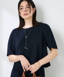 NOLLEY'S ノーリーズ 2019AW ブラウス 36 NOLLEY'S｜ノーリーズのシャツ/ブラウス（ブルー・ネイビー/青色系