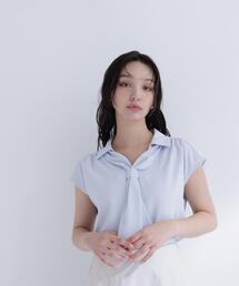 NATURAL BEAUTY BASIC | スキッパータイブラウス(シャツ/ブラウス)