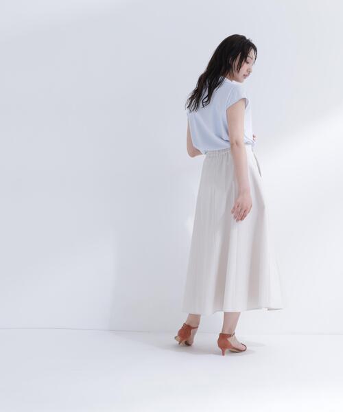 NATURAL BEAUTY BASIC（ナチュラルビューティーベーシック）の「スキッパータイブラウス（シャツ/ブラウス・レディース・オフホワイト/ブルー/イエロー/ネイビー・SMALL/MEDIUM）」の15枚目の写真