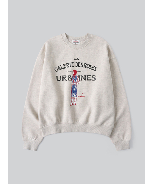 ANNEHEARTS（アンハーツ）の「French Muse Artwork Sweatshirt_OATMEAL [2nd]（スウェット・レディース・その他・SMALL/MEDIUM）」の2枚目の写真