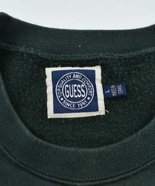 Guess(ゲス)の「【USED】90's GUESS JEANS 刺繍ロゴ スウェット(スウェット・メンズ・グリーン・LARGE)」の5枚目の写真