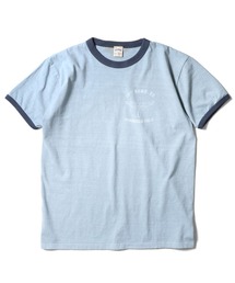 HOUSTON ピグメントリンガーTシャツ(PROP AND WINGS)